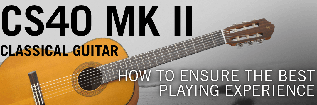 Unleash Your Musical Journey with the Yamaha CS40 Mk II Three-Quarter Size Classical Guitar